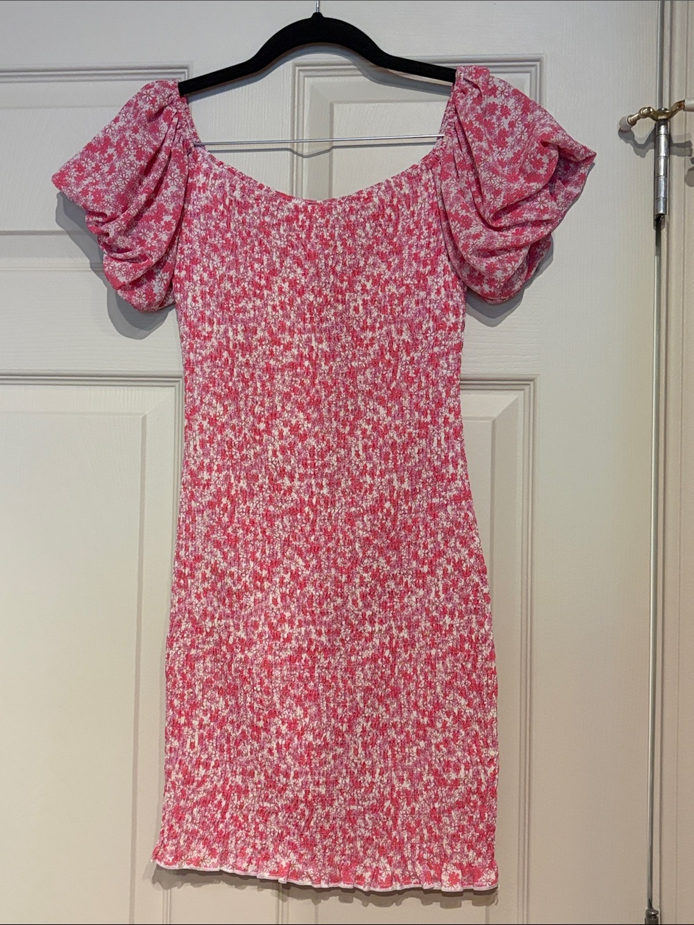 Petal & Pup Floral Smocked Mini Dress